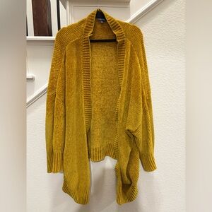 ModCloth Golden Yellow Chenille Cardigan